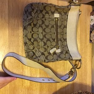 Coach cross body bag